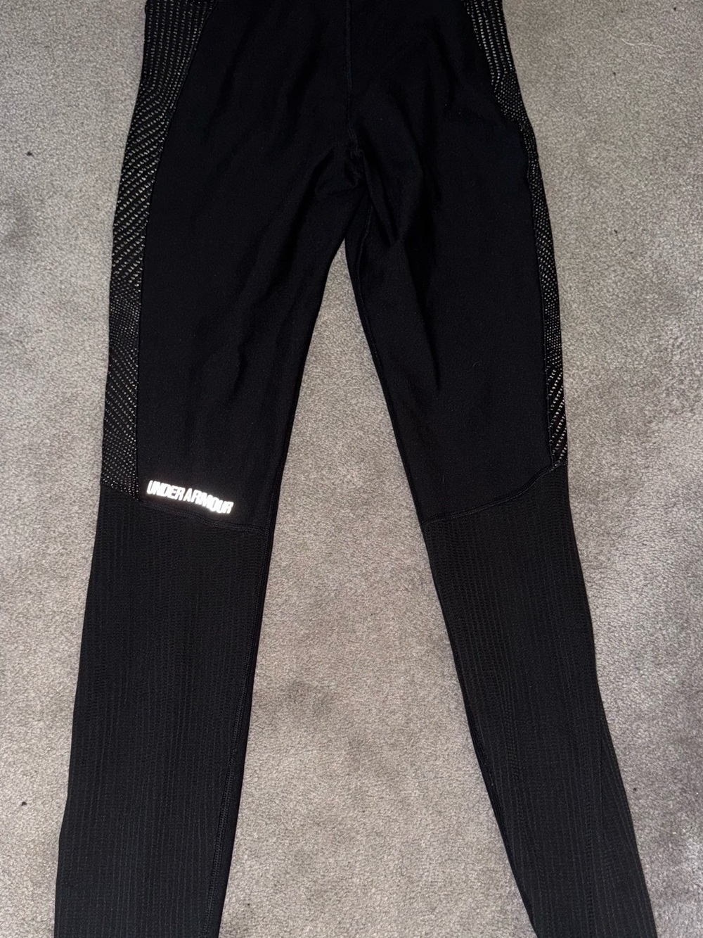 Under Armour Black Reflective Panel Leggings